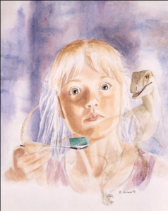 Ariana Richards self-portrait | Where The Jurassic Park Kids Are Now? | InstantHub